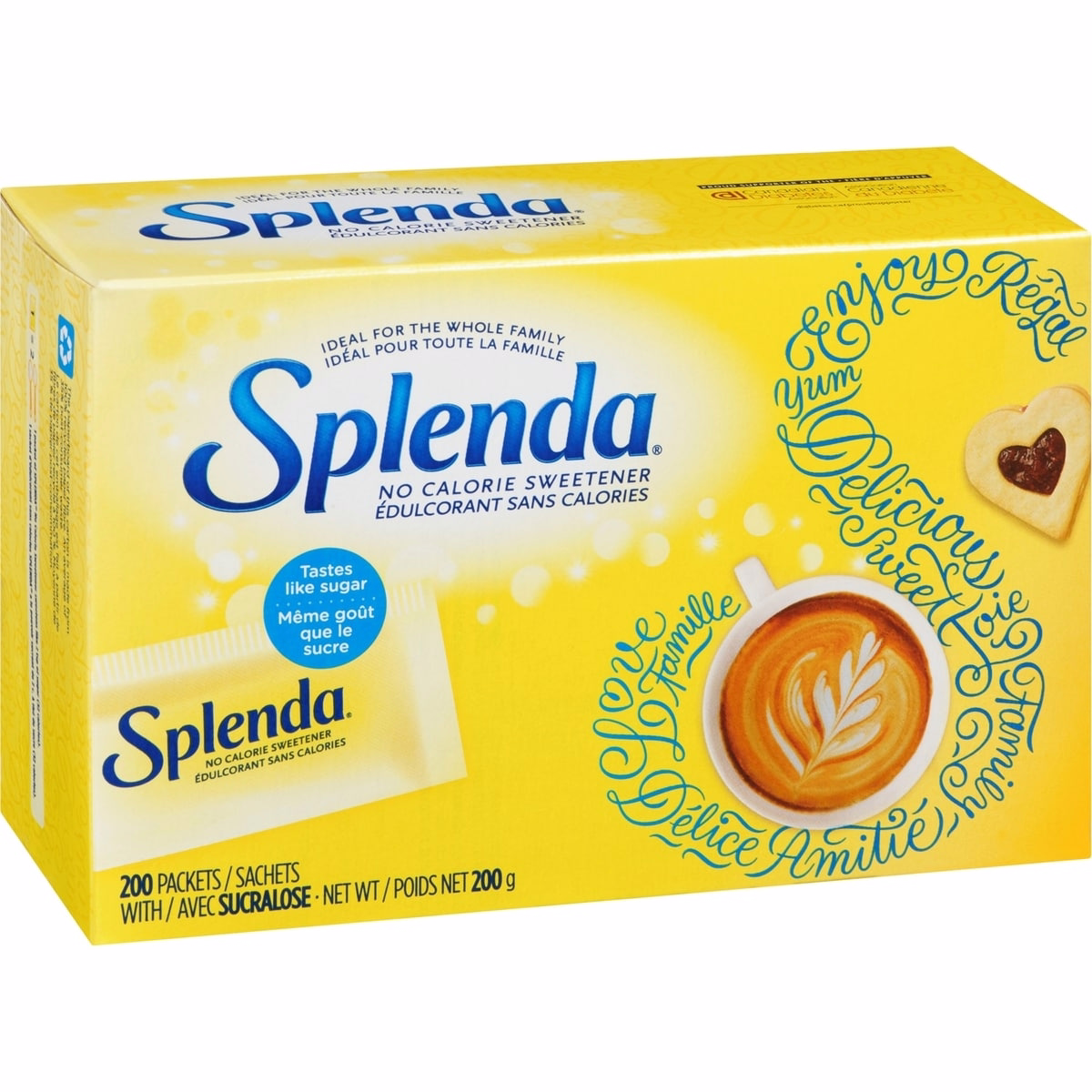 Splenda® No Calorie Sweetener Packets With Gng Liquid