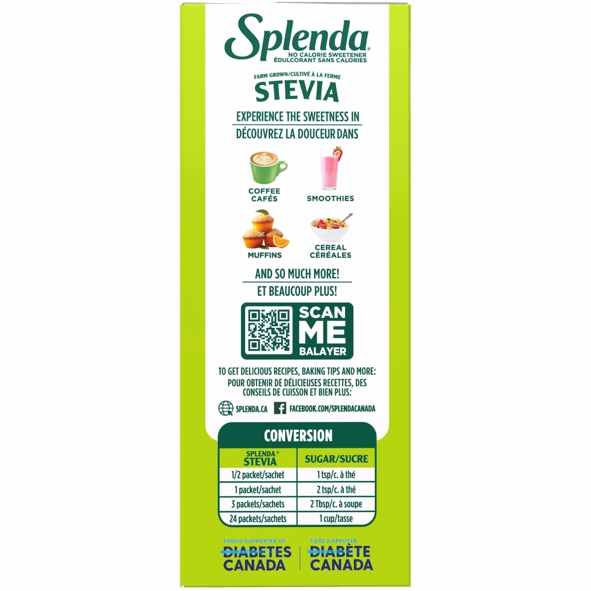 Splenda Stevia Sweetener Packets - 50ct