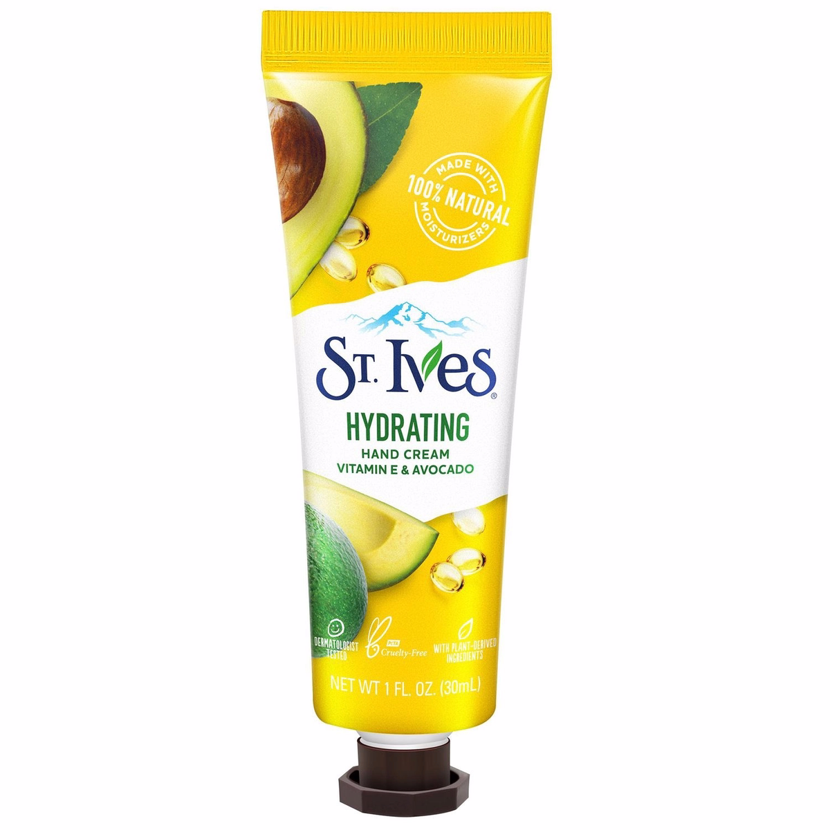 St. Ives Hydrating Hand Cream - Vitamin E & Avocado 30mL