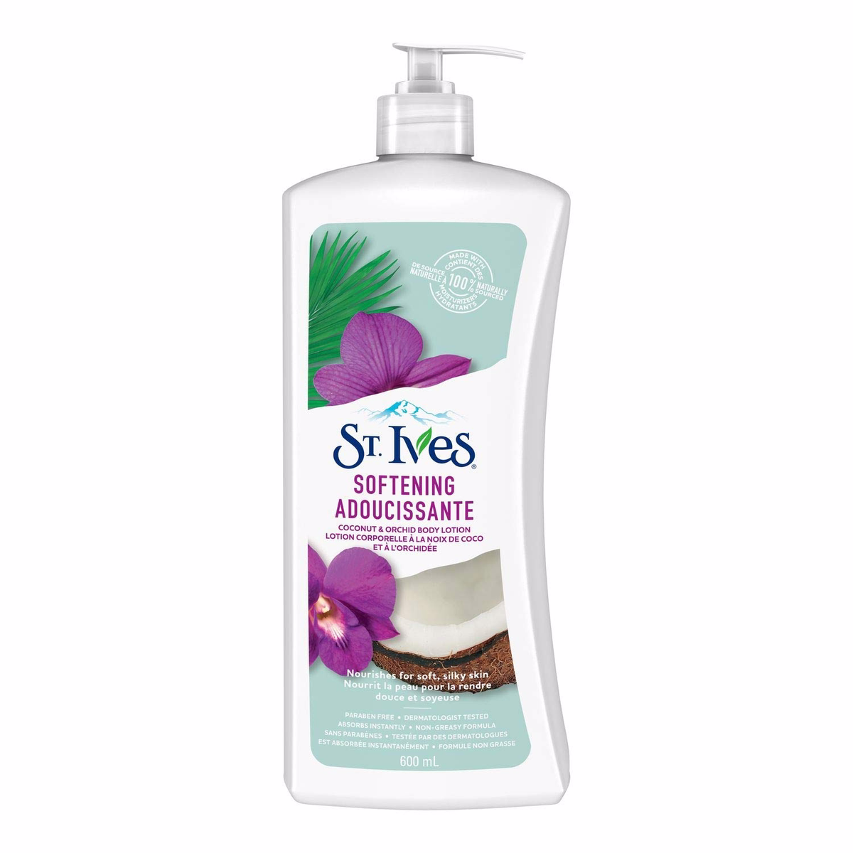 St. Ives Naturally Indulgent Coconut Milk & Orchid Body Lotion 600.0 Ml