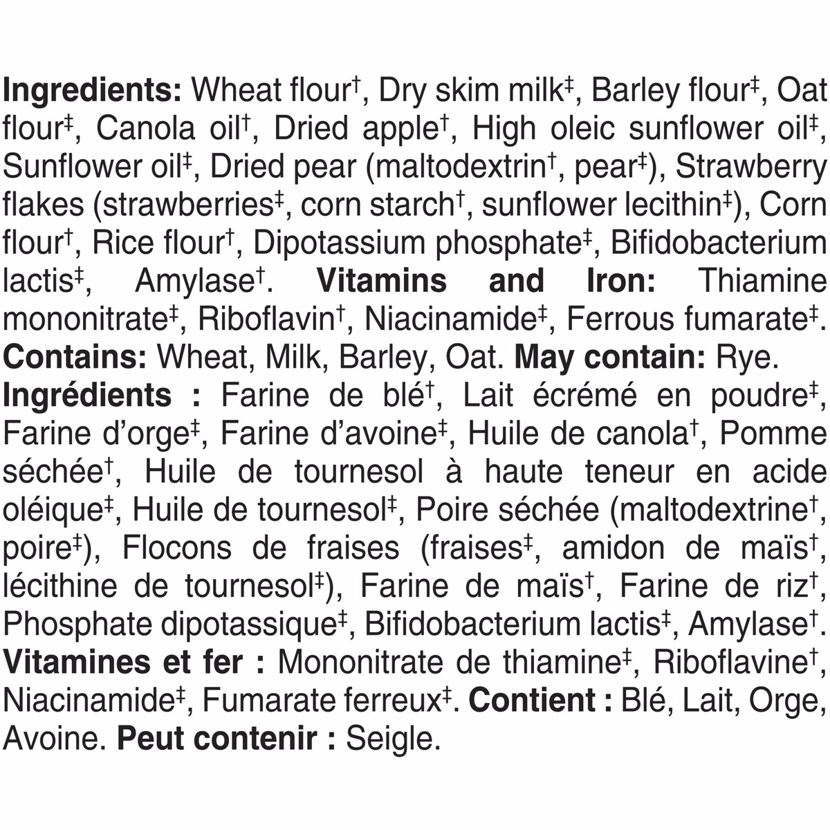 Stage 2 多穀燕麥與水果嬰兒穀物 Stage 2 多穀燕麥與水果嬰兒穀物