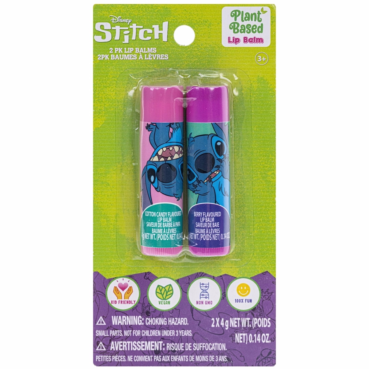 Stitch 2 Pack Lip Balm