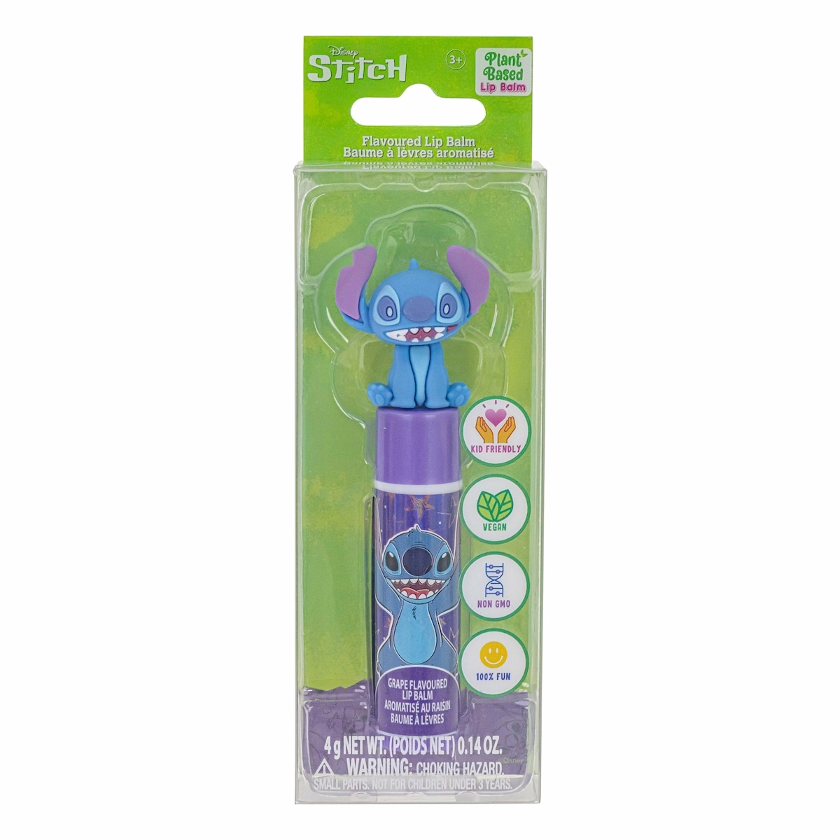 Stitch Lip Balm with Character Topper