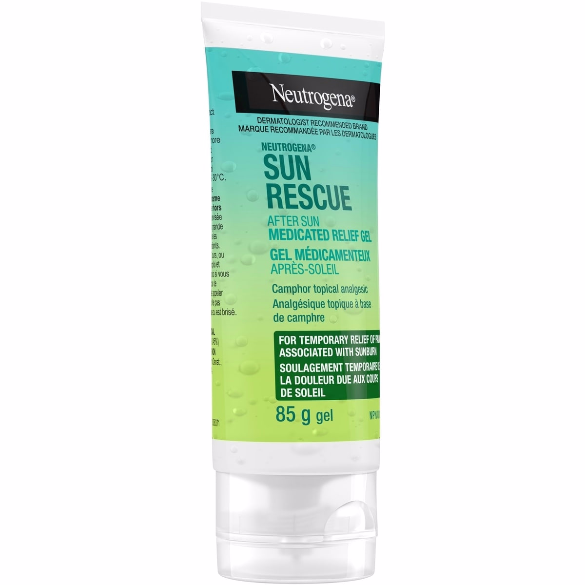 Gel Après-Soleil Sun Rescue - Camphre Analgésique Externe - Soulagement du coup de soleil