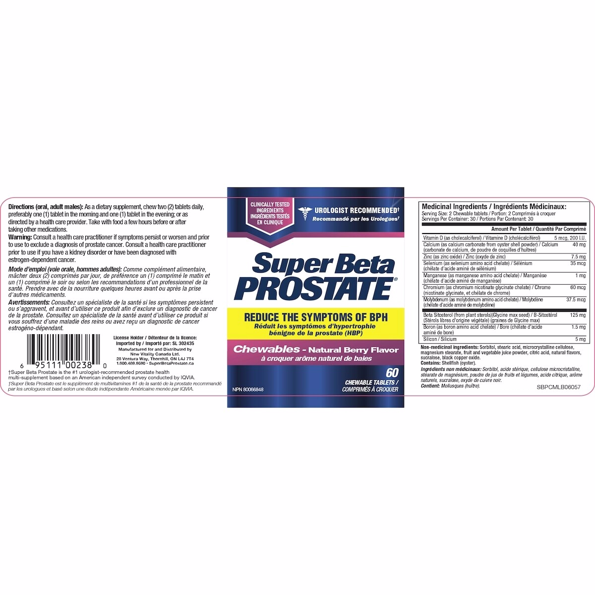 Super Beta Prostate Chewable Super Beta Prostate Chewable