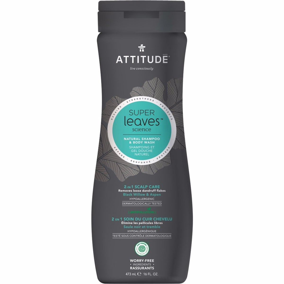 Super Leaves MEN 2in1 Shampoo & Body - scalp care