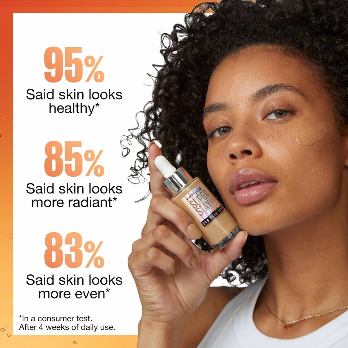 Super Stay Up To 24H Skin Tint Foundation, skin-like coverage, with Vitamin C* Super Stay Up To 24H Skin Tint Foundation, skin-like coverage, with Vitamin C*