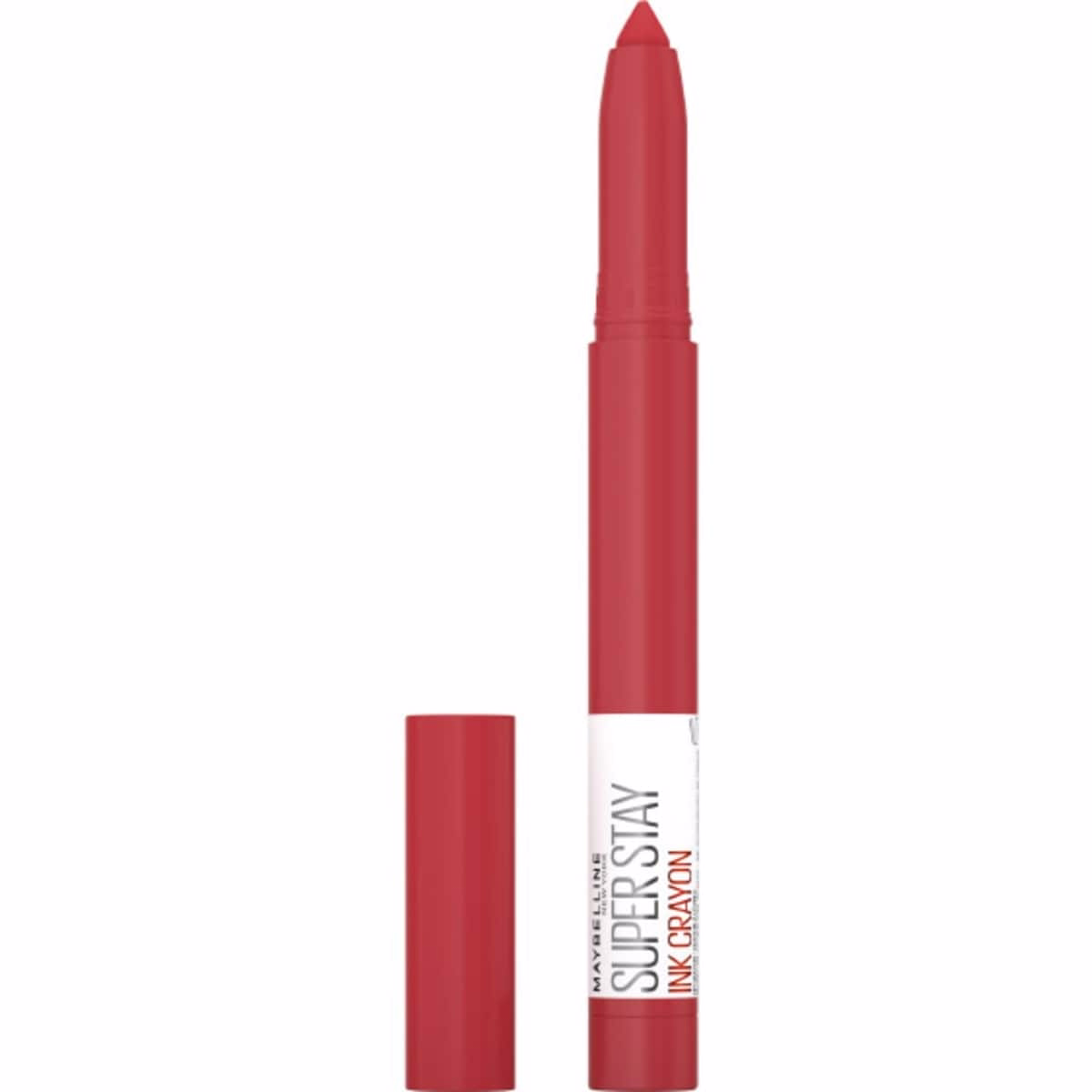 SuperStay Ink Crayon Lipstick, Precision Tip Matte Lip Crayon with Built-in Sharpener, Longwear Up to 8 hours