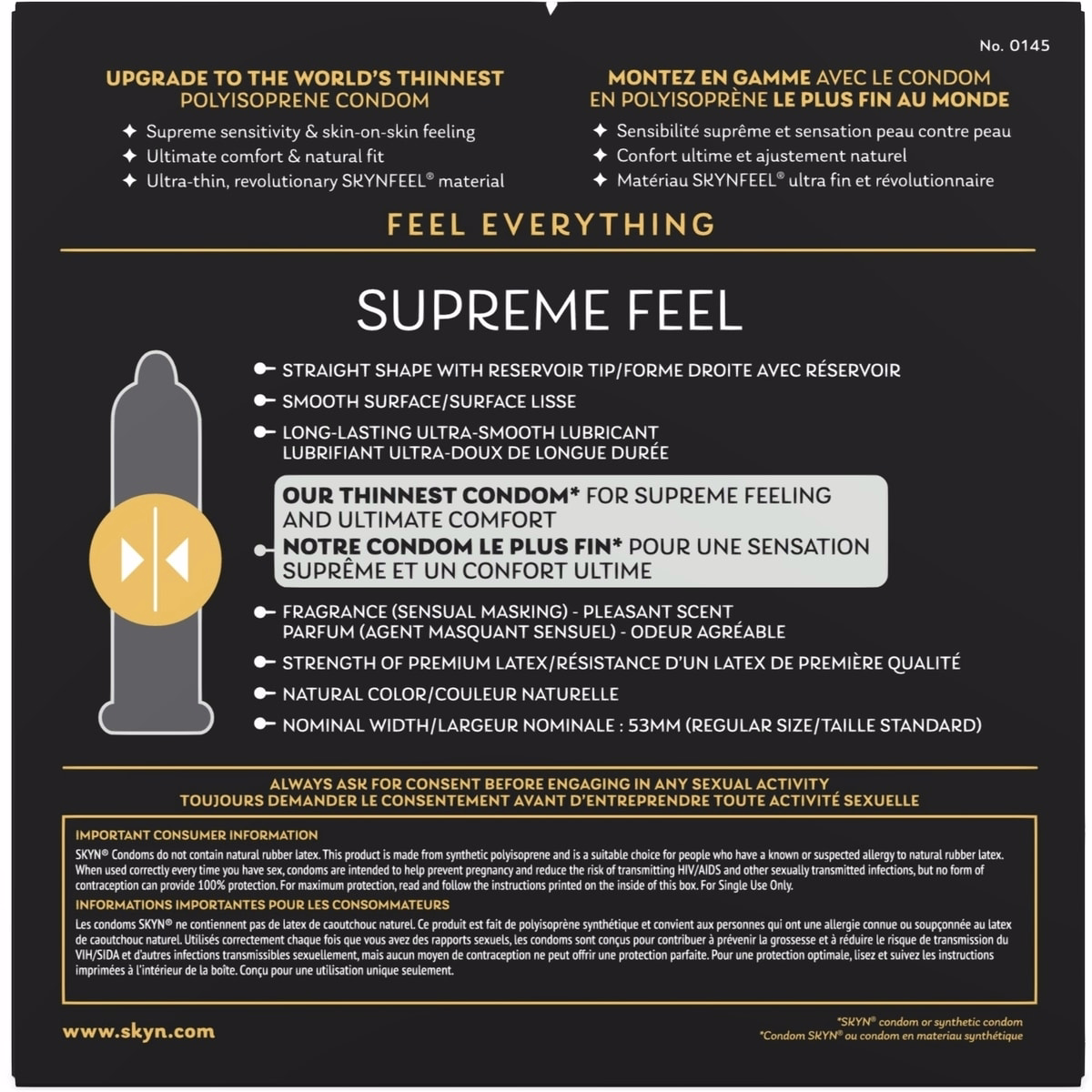 Supreme Non Latex Condom
