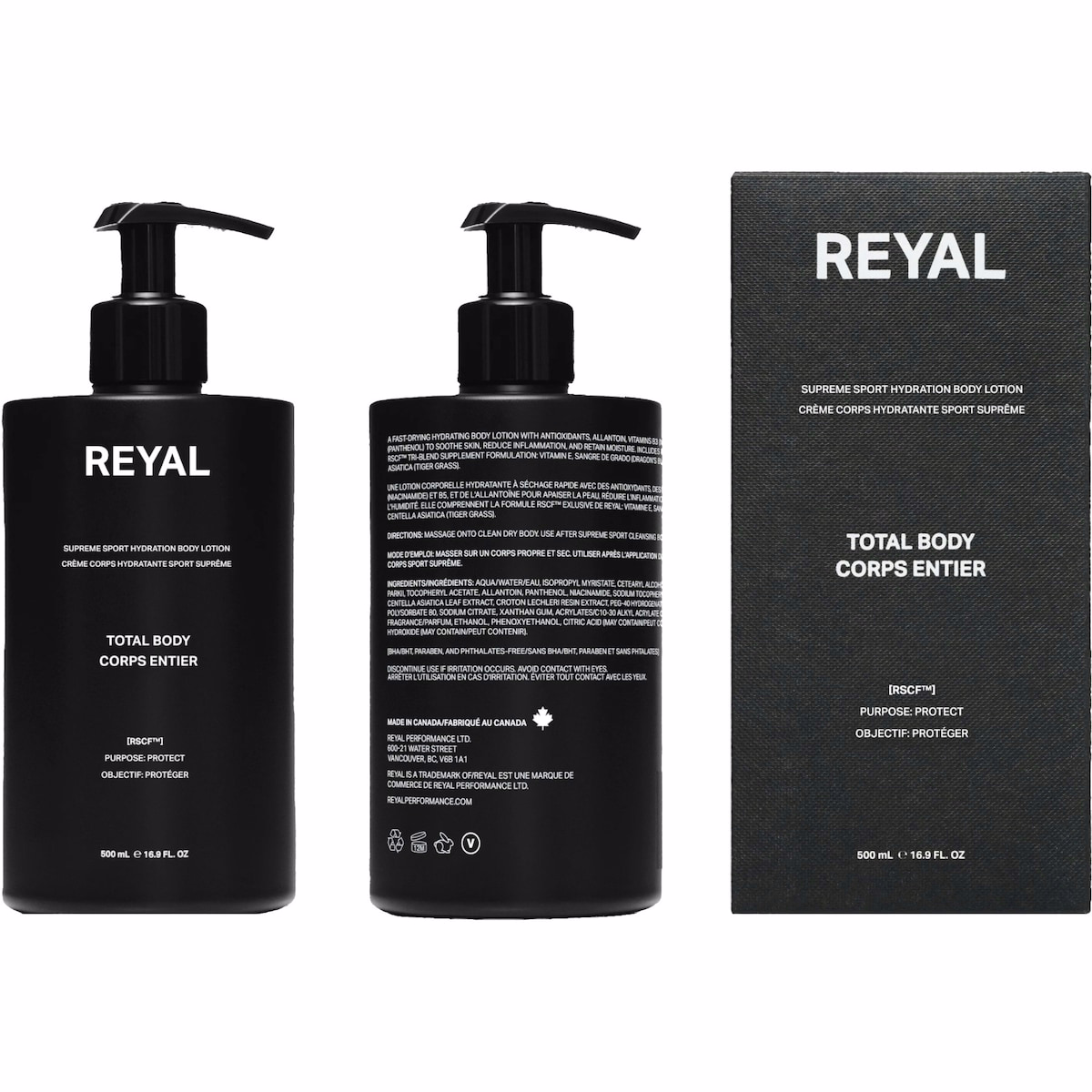 Supreme Sport Hydration Body Lotion with antioxidants for men