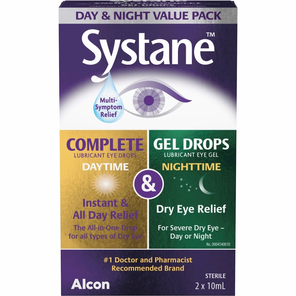 Systane® Day + Night Value Pack - Complete Daytime & Gel Drops Nighttime