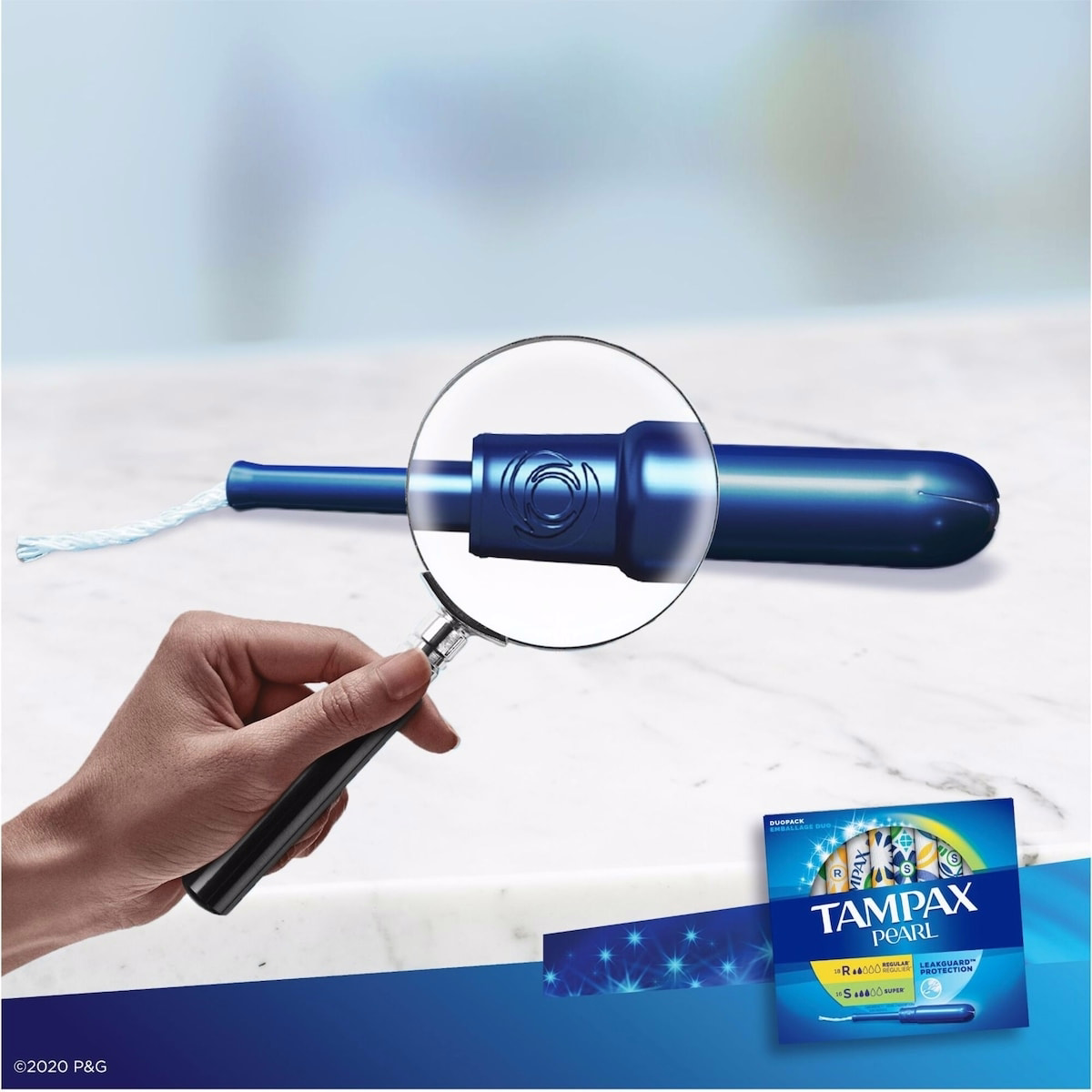 Tampons Tampax Pearl, Absorbance Regular/Super avec LeakGuard Braid, Duo Pack, Non parfumé, 34 unités Tampons Tampax Pearl, Absorbance Regular/Super avec LeakGuard Braid, Duo Pack, Non parfumé, 34 unités