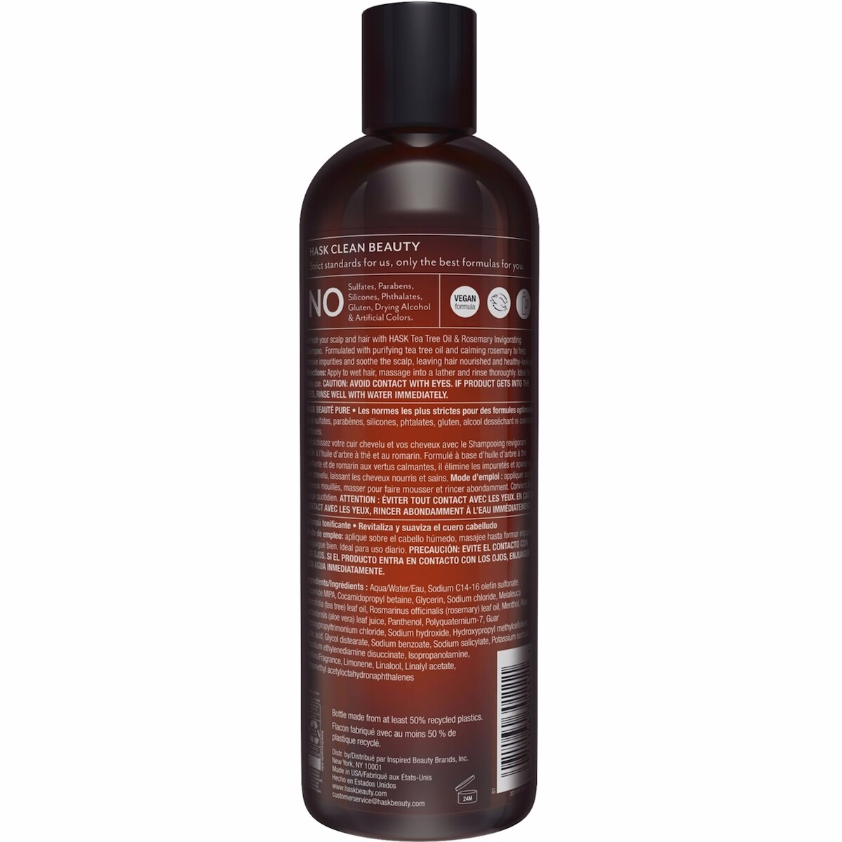 Tea Tree Oil & Rosemary Invigorating Shampoo