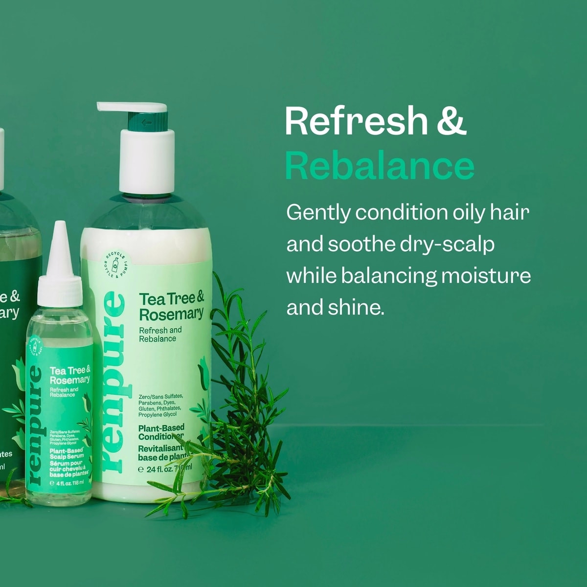 Tea Tree & Rosemary Refresh & Rebalance Conditioner Tea Tree & Rosemary Refresh & Rebalance Conditioner