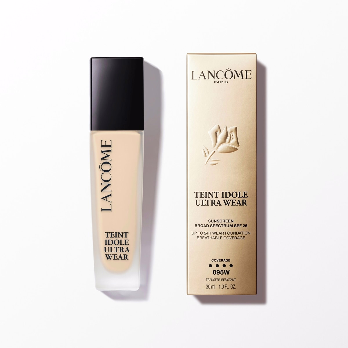 Teint Idole Ultra Wear, 24H Liquid Foundation With Hydrating Serum & Hyaluronic Acid