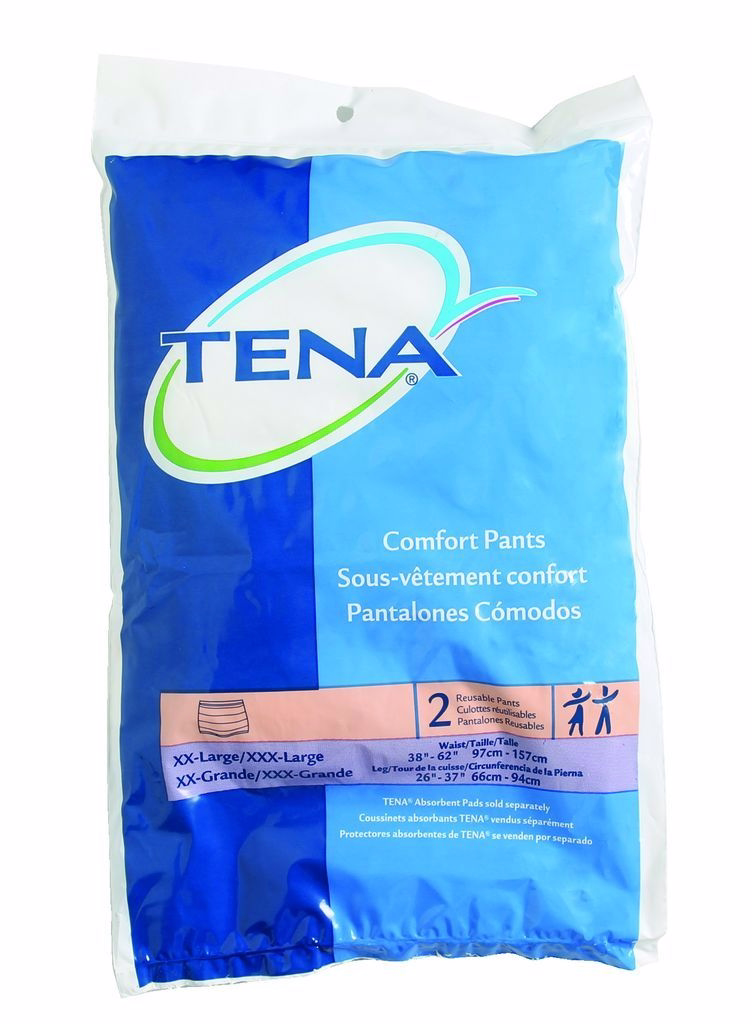Tena Comfort 2xl & 3xl Adult Pull On Knit Pant Pack of 2