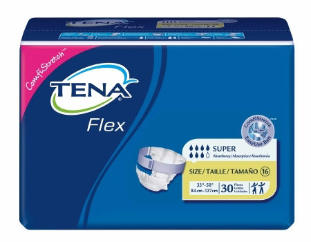 Tena Flex Super Brief, Large 30.0 Count