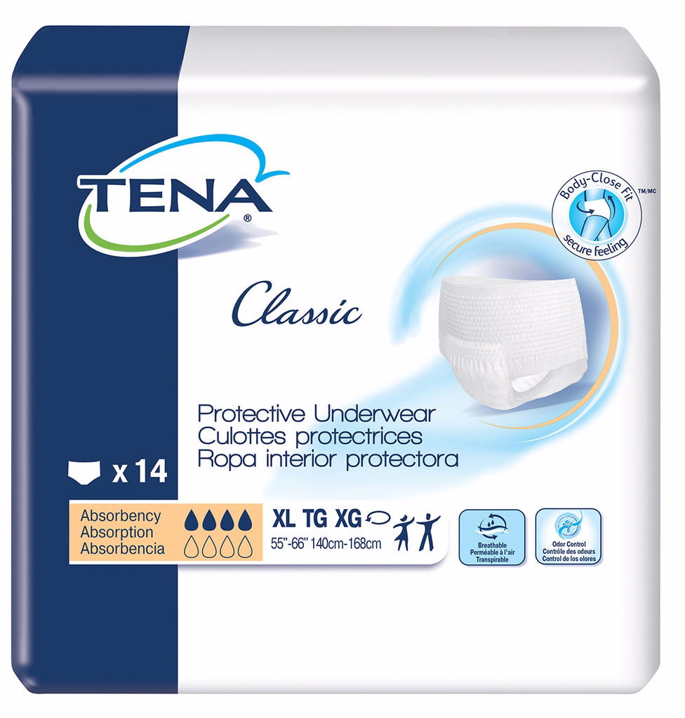 Tena 防護型內褲 常規特大 14 件裝