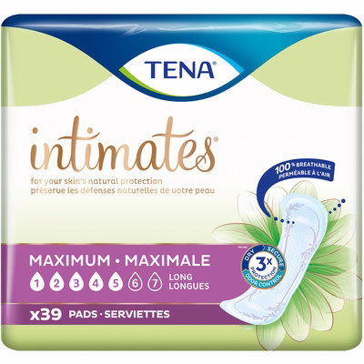 Tena Serenity Heavy Long Pads - 39.0 Ea Tena Serenity Heavy Long Pads - 39.0 Ea