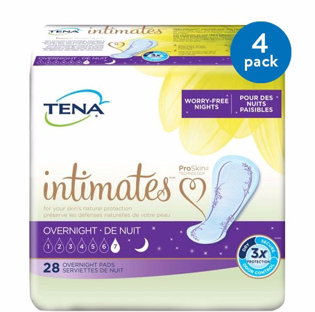 Tena Serenity Overnight Pads - 28.0 Ea Tena Serenity Overnight Pads - 28.0 Ea