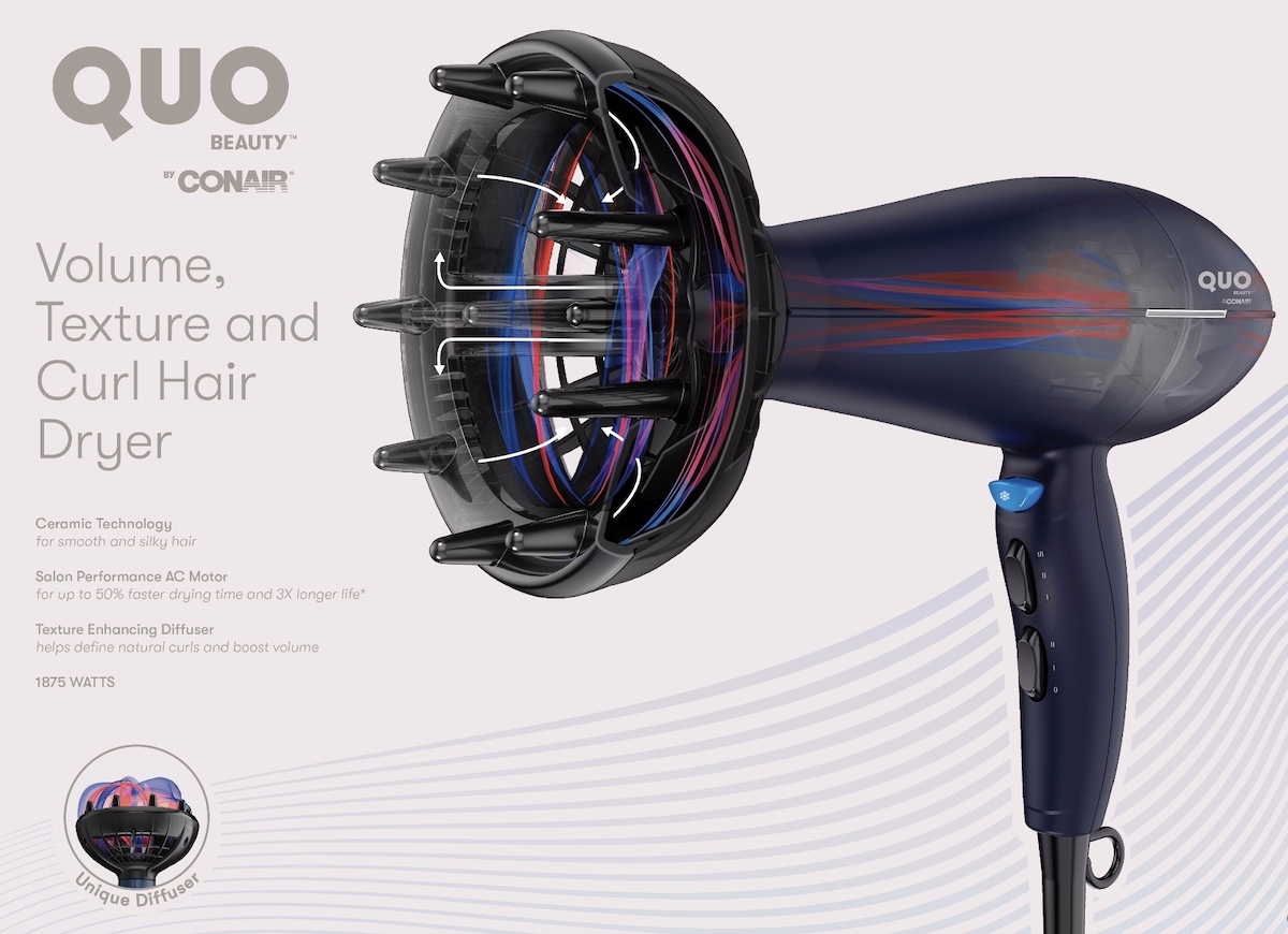 Texture Styling System Hair Dryer