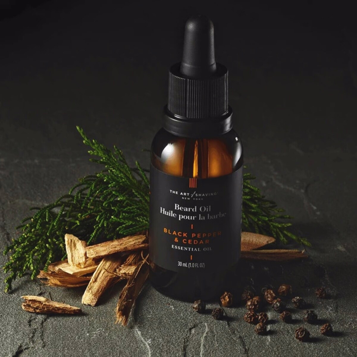 The Art Of Shaving Black Pepper & Cedar Premium Beard Oil The Art Of Shaving Black Pepper & Cedar Premium Beard Oil