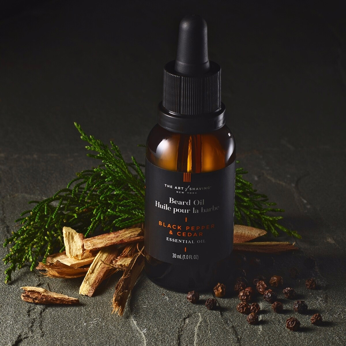 The Art Of Shaving Black Pepper & Cedar Premium Beard Oil The Art Of Shaving Black Pepper & Cedar Premium Beard Oil