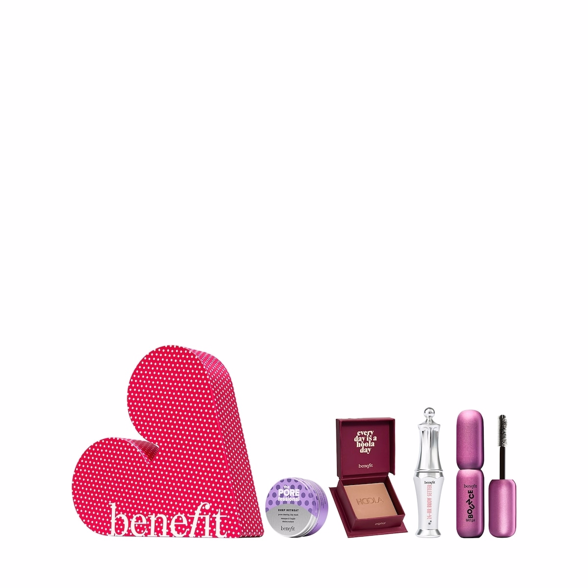 The Benefit Dream Team mini mascara, brow setter, & bronzer bestseller set