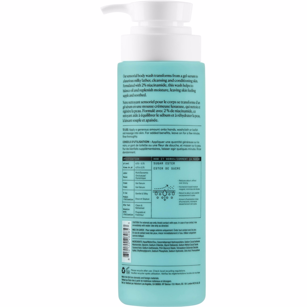 The Purifier Niacinamide Serum Body Wash