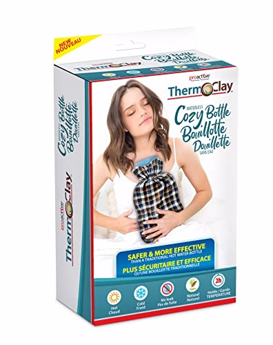 Thermo-O-Clay 水なしの快適ボトル、天然粘土、痛み緩和の長時間温冷療法
