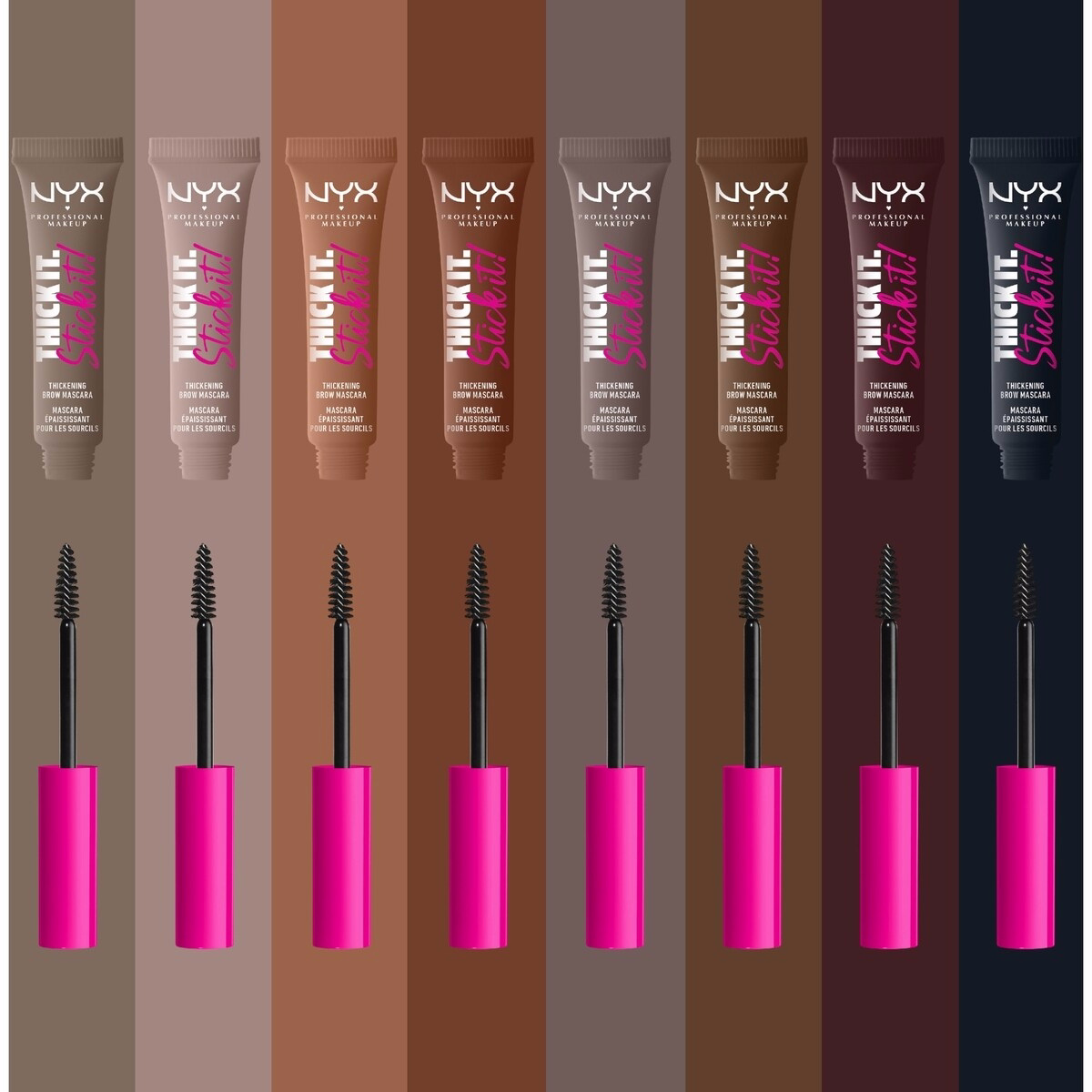 두껍게 고정 눈썹 마스카라 두껍게 고정 눈썹 마스카라