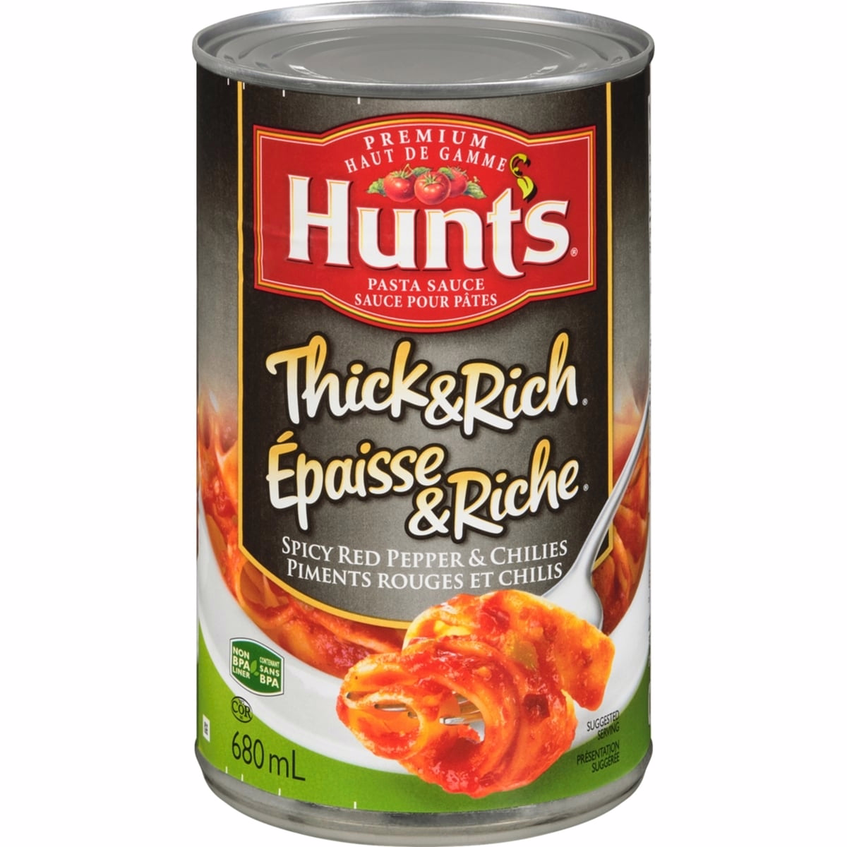 Thick & Rich Pasta Sauce, Spicy Red Pepper & Chilies Thick & Rich Pasta Sauce, Spicy Red Pepper & Chilies