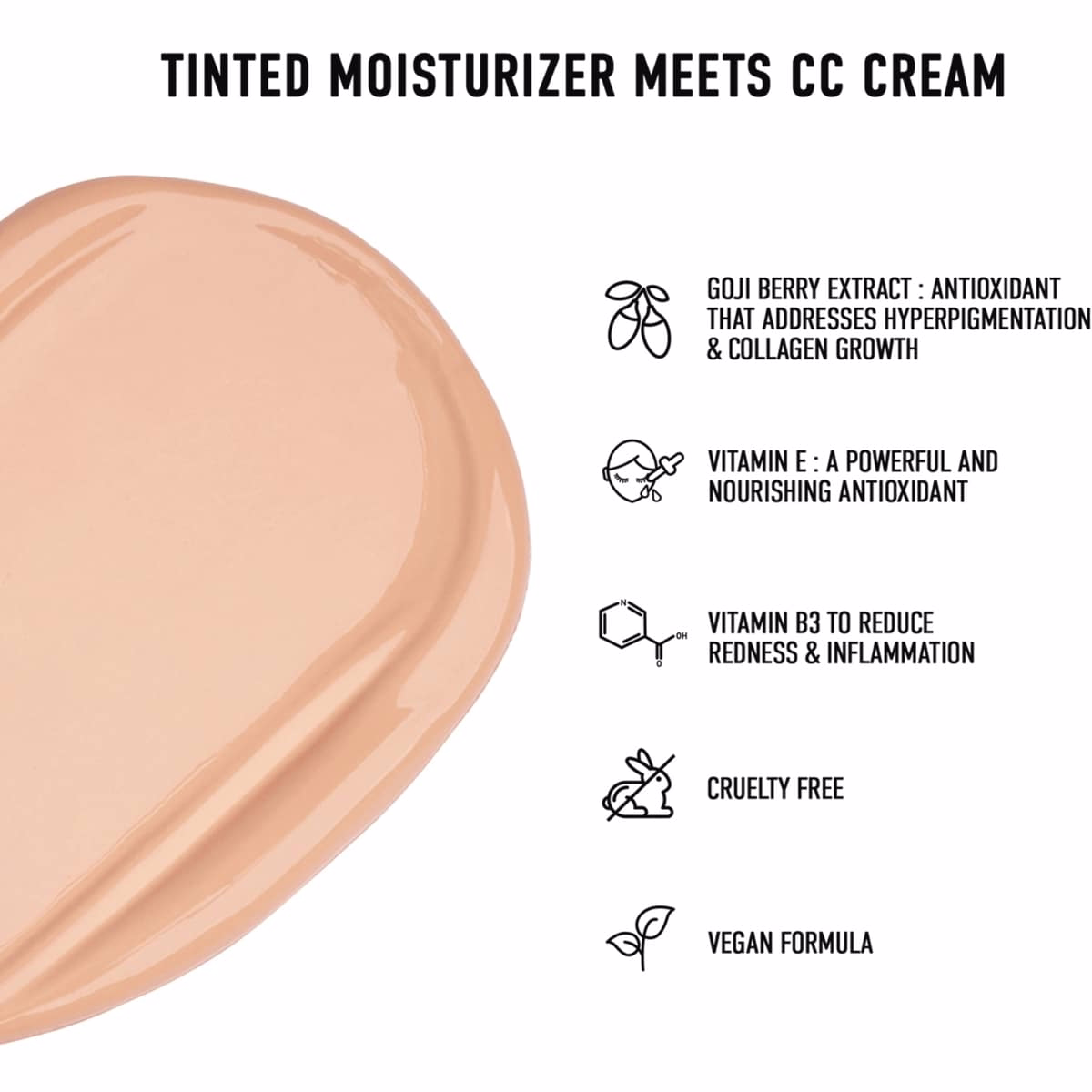 Tinted Moisturizer Meets CC Cream