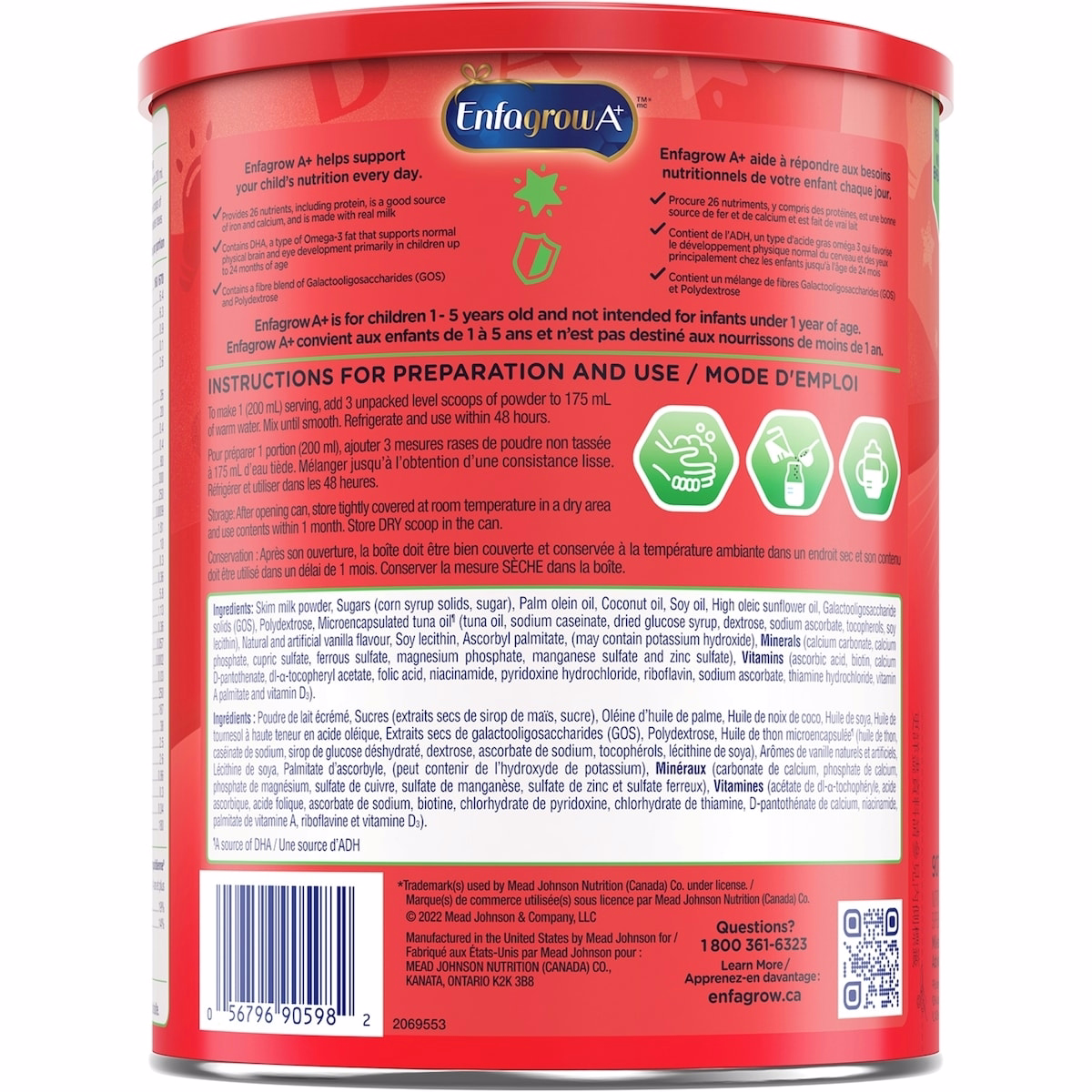 Toddler & Child Nutritional Drink, Powder Tub, Vanilla Flavour Toddler & Child Nutritional Drink, Powder Tub, Vanilla Flavour