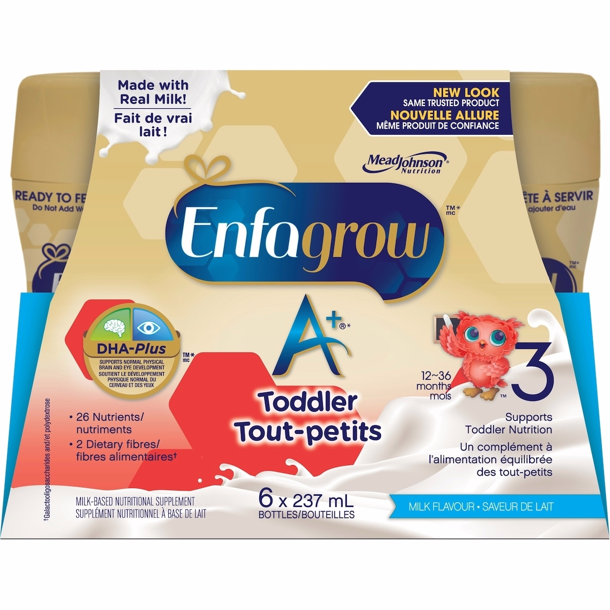 Toddler & Child Nutritional Drink, Ready to Feed, Milk Flavour