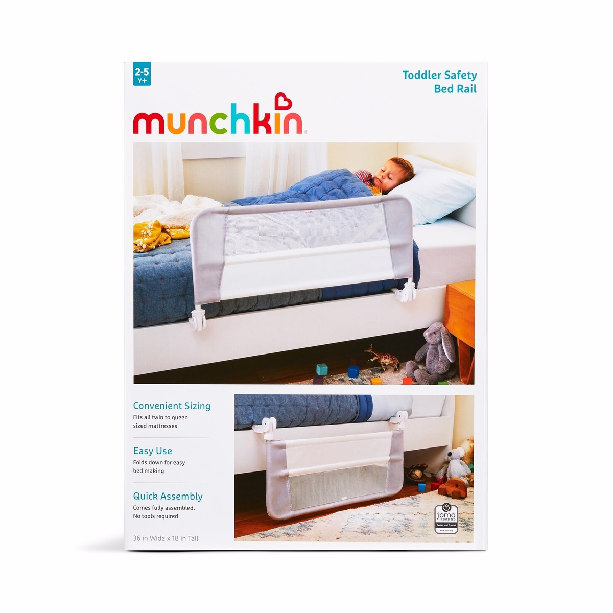 Barre de lit pour tout-petits Barre de lit pour tout-petits