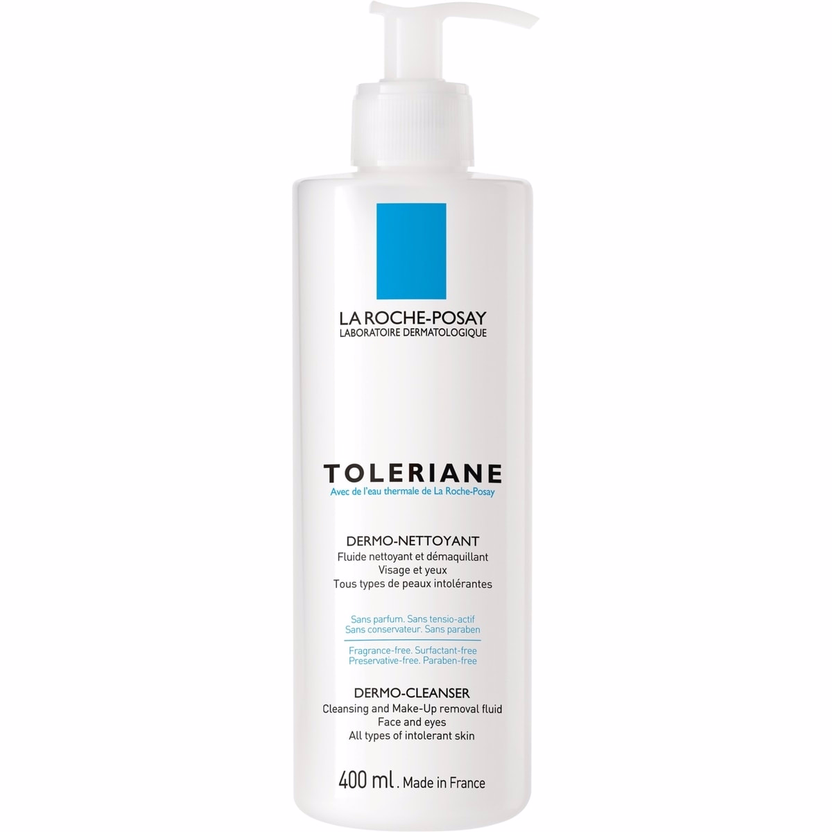 Toleriane Dermo-Cleanser Gentle No-Rinse Facial Cleanser And Makeup Remover