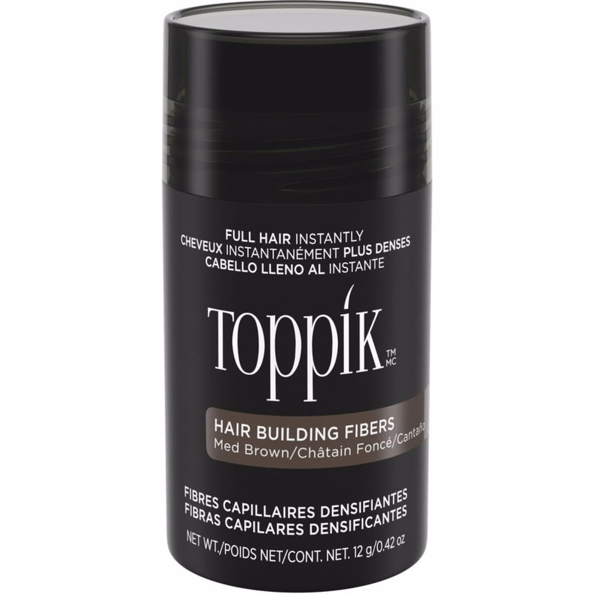 TOPPIK Hair Building Fibers - Medium Brown