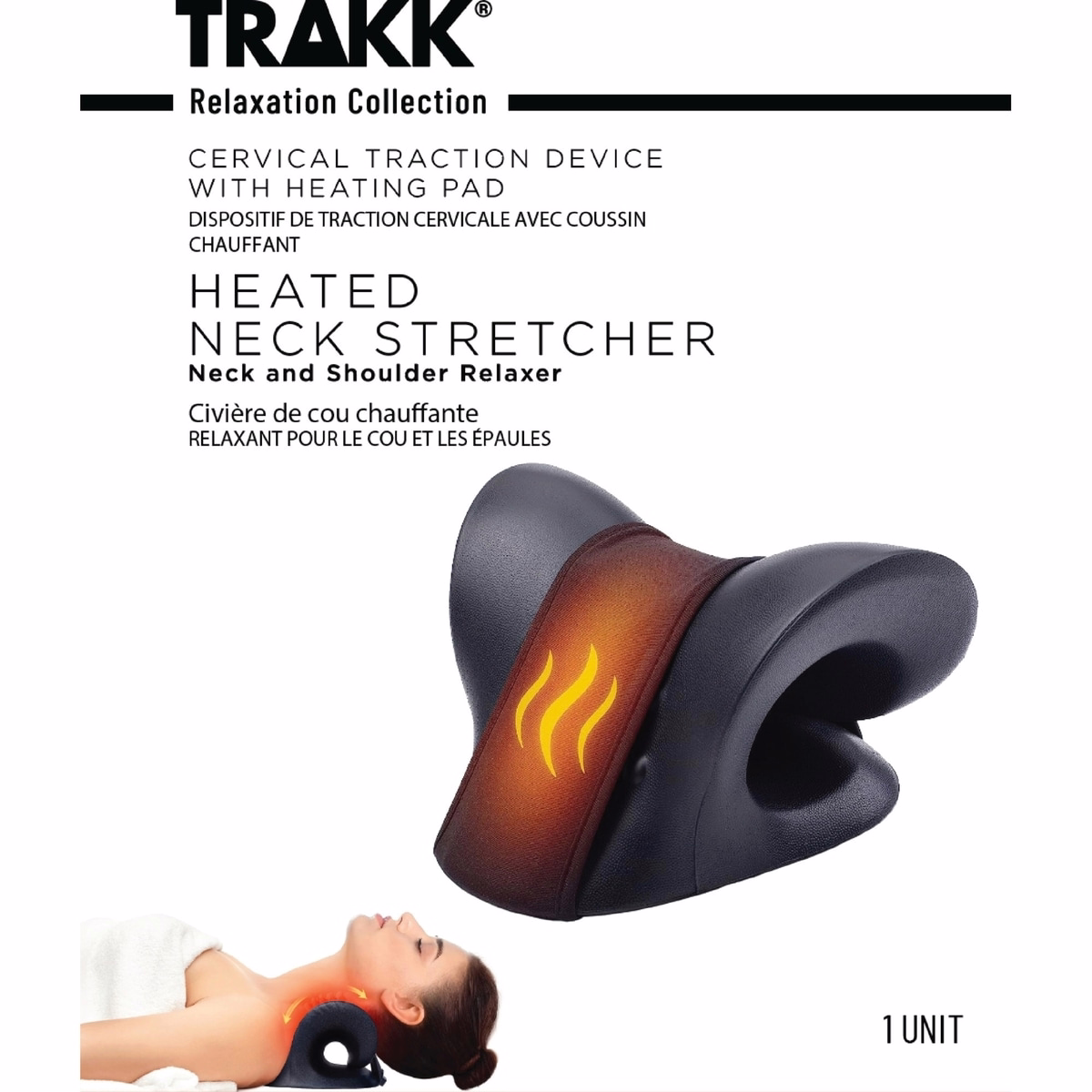 TRAKK 목 이완 및 견인 장치(열 포함)