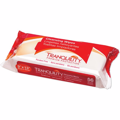 Tranquility Supersoft Cleansing Wipes 56.0 Ea