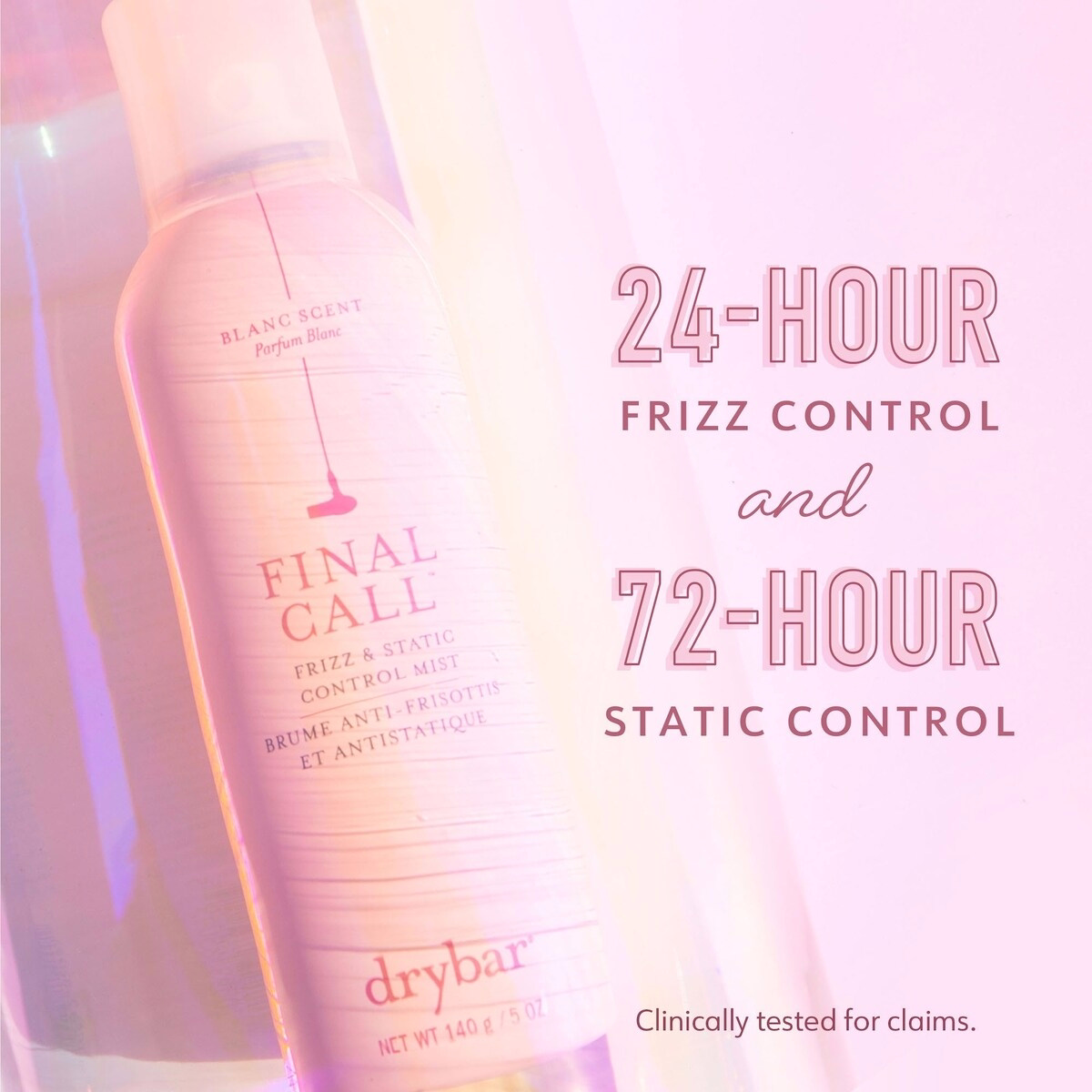 Travel Size - Final Call Frizz & Static Control Mist Blanc Scent Travel Size - Final Call Frizz & Static Control Mist Blanc Scent