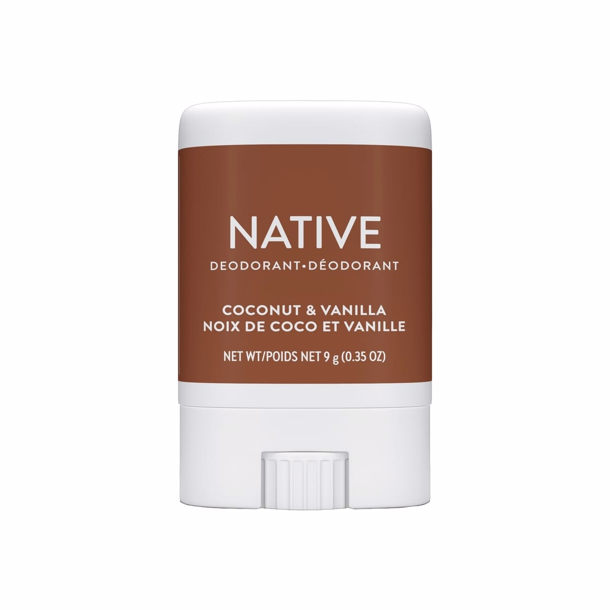 Travel Size Natural Deodorant, Coconut and Vanilla, Aluminum Free