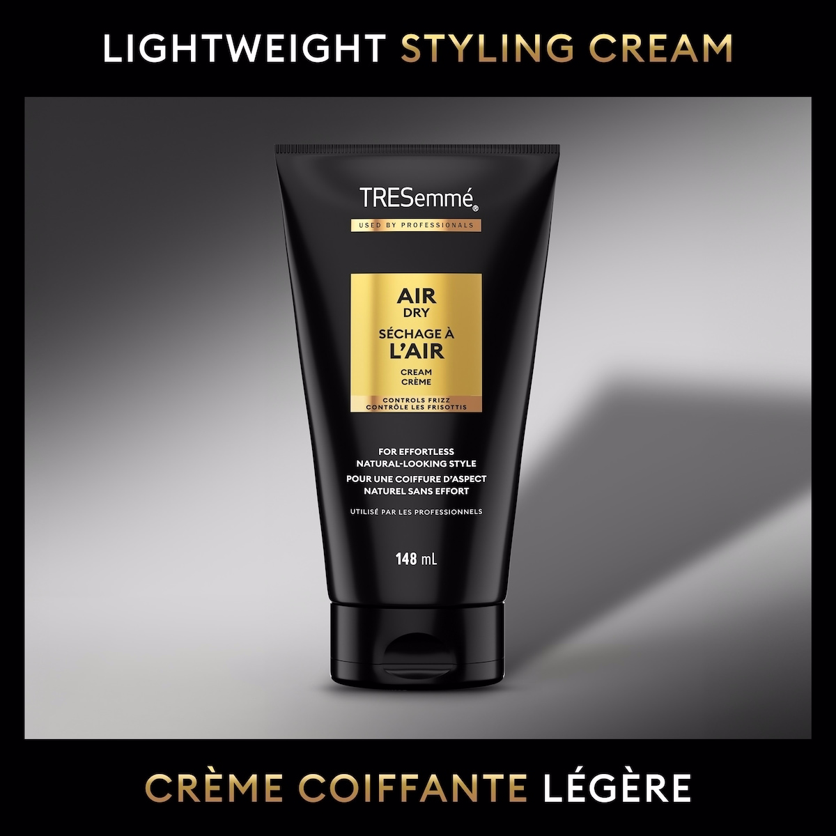 TRESemmé Air Dry Smoothing Cream Controls Frizz & Flyaways No Blow Dry Hair Styling Lightweight Hair Cream 148 ml TRESemmé Air Dry Smoothing Cream Controls Frizz & Flyaways No Blow Dry Hair Styling Lightweight Hair Cream 148 ml