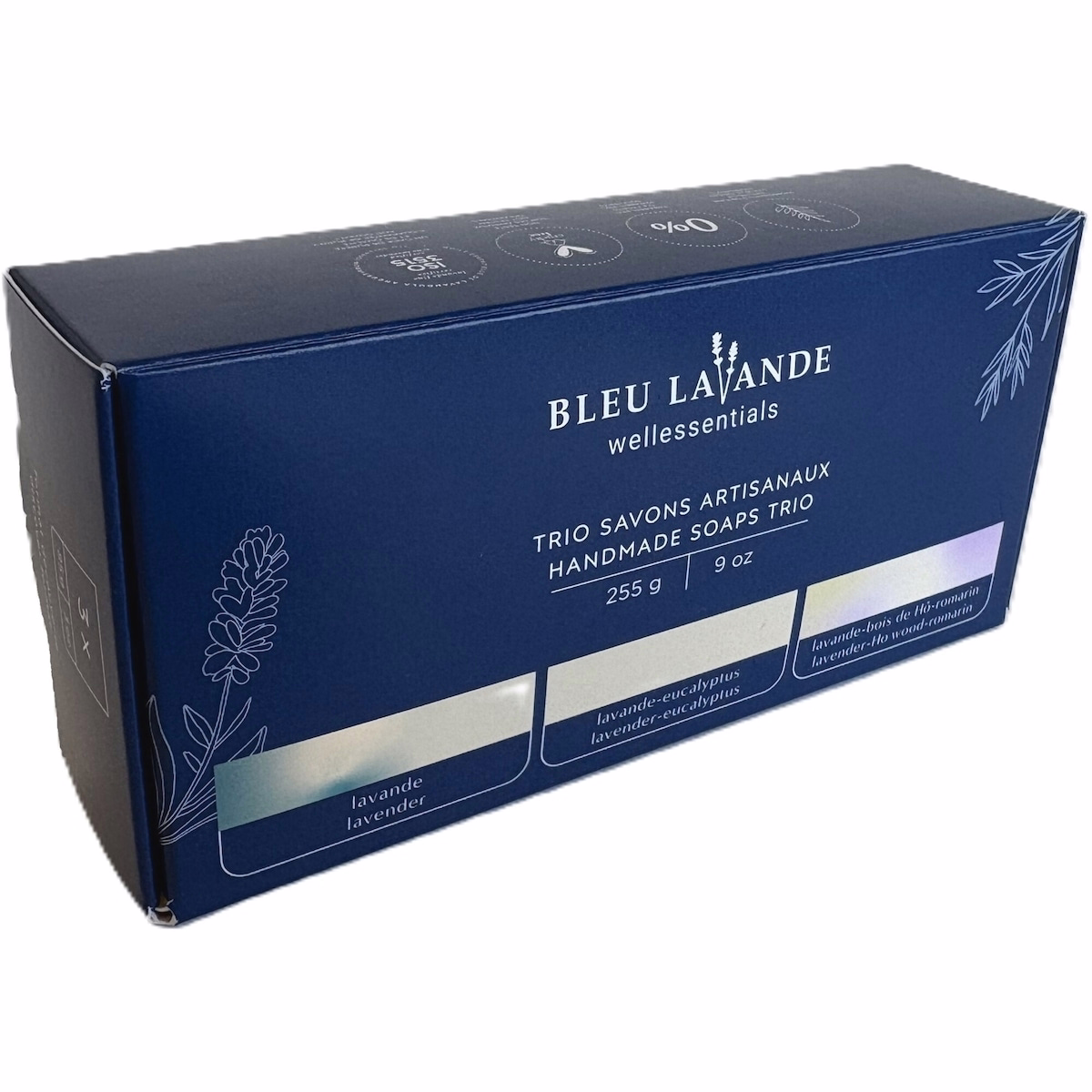 Trio Minis Savings 85g (Bois de Ho, Lav, Lav-Eucalyptus)