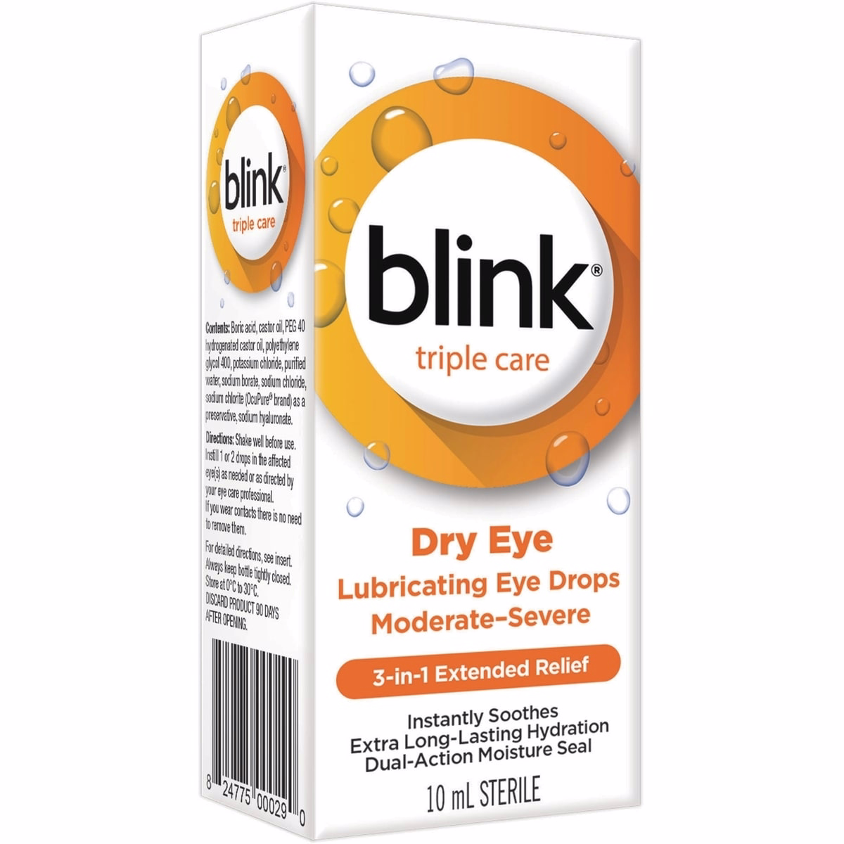 Triple Care Lubricating Eye Drops