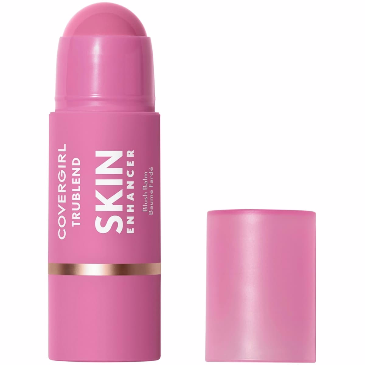 Trublend Skin Enhancer Balm Stick Blush Stick, Vegan Formula, Easy to Use, Glides on Effortlessly, Non-Greasy, Doesn't Crease