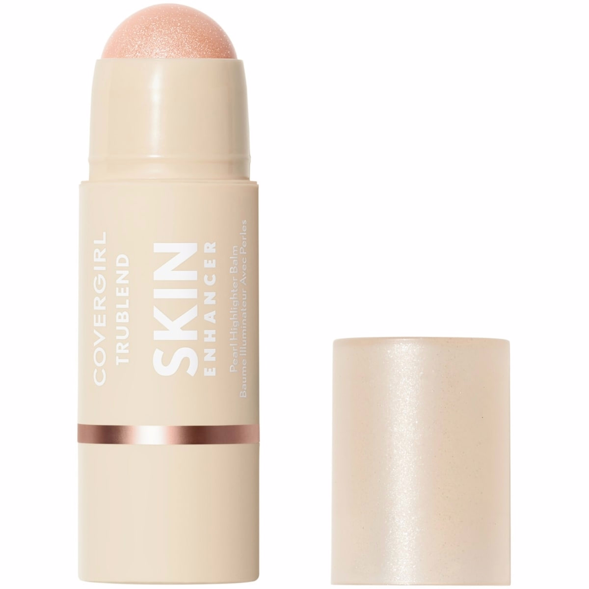 Trublend Skin Enhancer Balm Stick Highlighter, Vegan Formula, Easy to Use, Glides on Effortlessly, Non-Greasy, Doesn't Crease