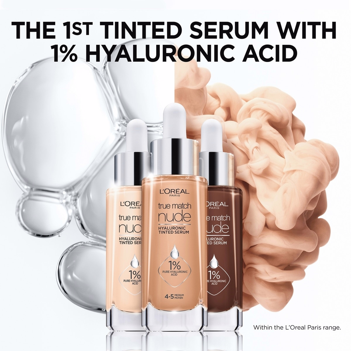 True Match Nude Tinted Serum with 1% Hyaluronic Acid True Match Nude Tinted Serum with 1% Hyaluronic Acid