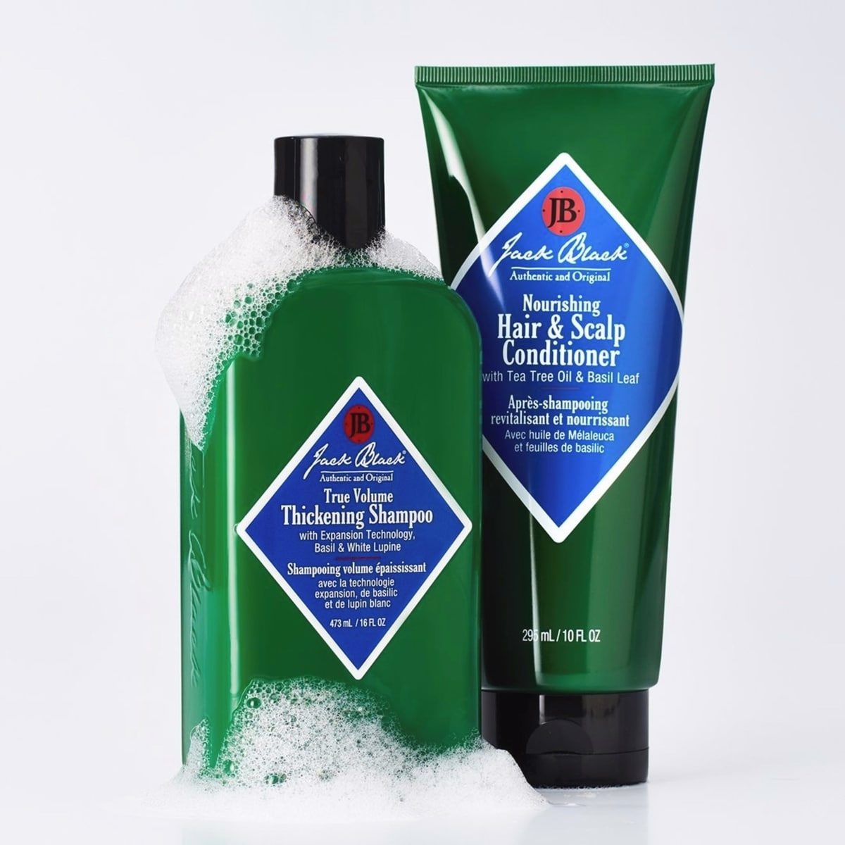 True Volume Thickening Shampoo 
with Expansion Technology, Basil & White Lupine