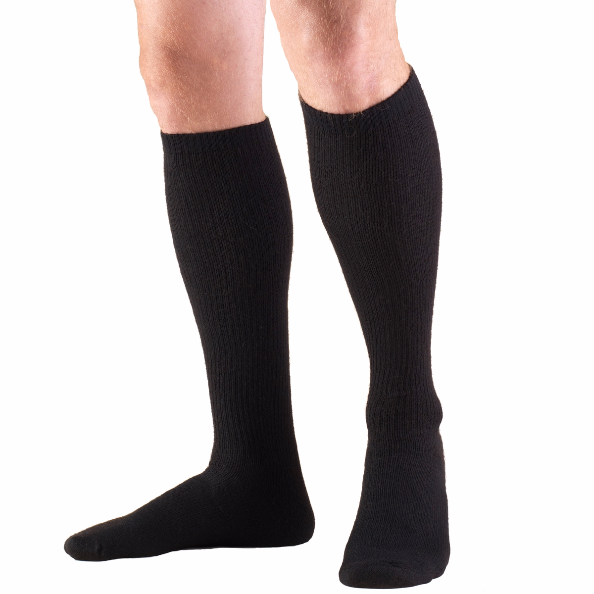 Truform Socks, Knee High: 8-15 MmHg, S, BLACK (1913BL-S)